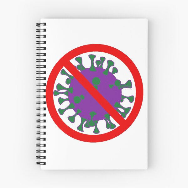 Item preview, No Virus in Purple and Green  designed and sold by LovenLaughter.