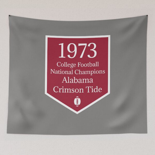 Item preview, CFB National Champions - Alabama 1973 designed and sold by Championship  Banners.