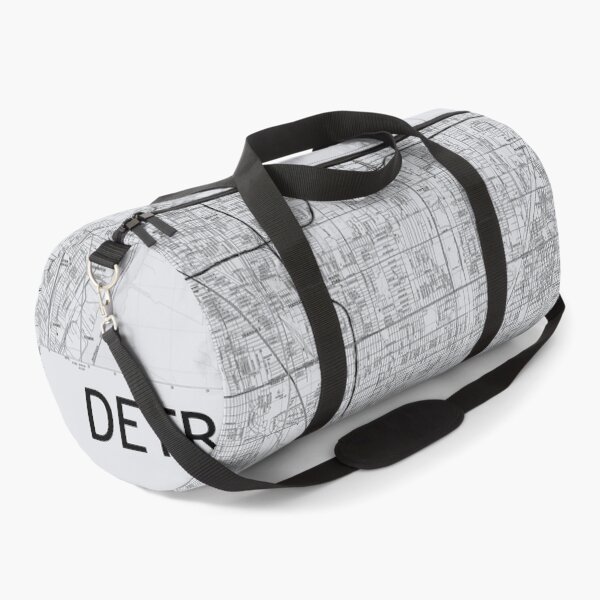 Item preview, Detroit, MI Hexadic Topographical Map Grey designed and sold by PGHPhotoCo.