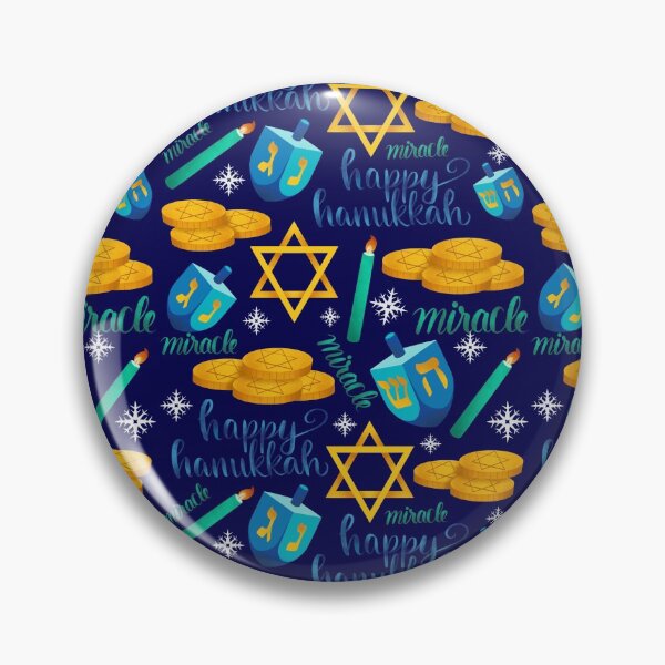 Item preview, Hanukkah Pattern designed and sold by Kaela Soltoff.
