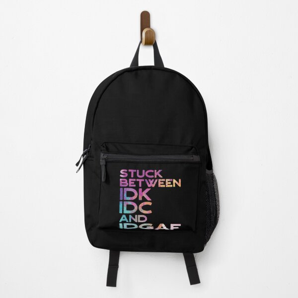 Item preview, Stuck Between IDK IDC and IDGAF designed and sold by TheMattDesigns.