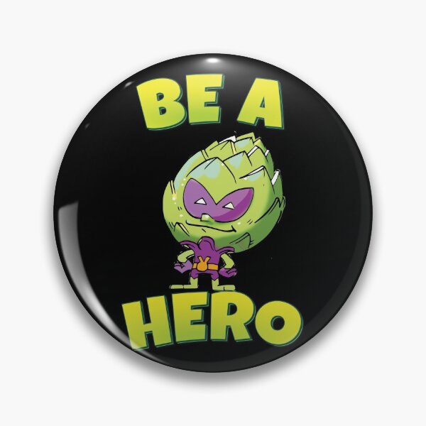 Item preview, Be A Hero Artichoke Alien designed and sold by ProjectX23.