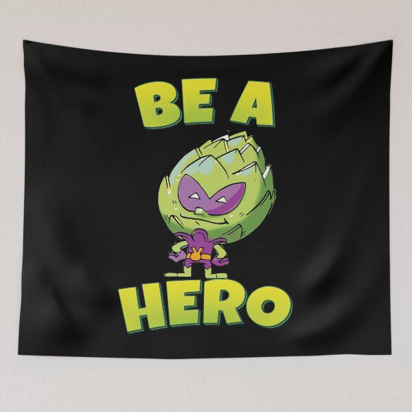 Item preview, Be A Hero Artichoke Alien designed and sold by ProjectX23.