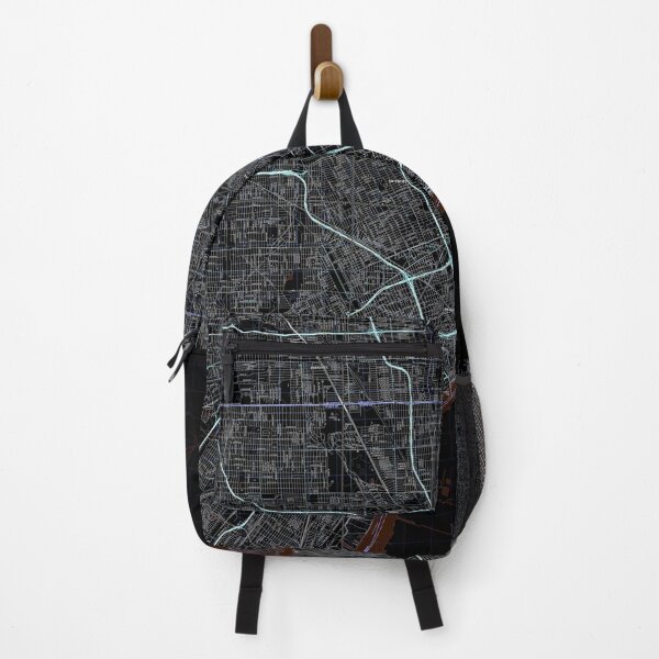 Item preview, Detroit, MI Hexadic Topographical Map Dark designed and sold by PGHPhotoCo.