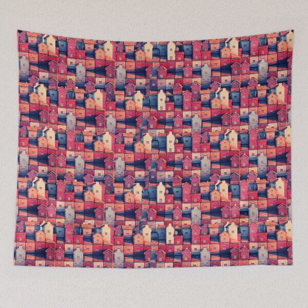 Item preview, Little Town designed and sold by yulia-rb.