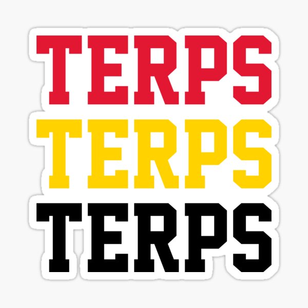 University of Maryland - College Park - UMD Terps - Terrapins Sticker