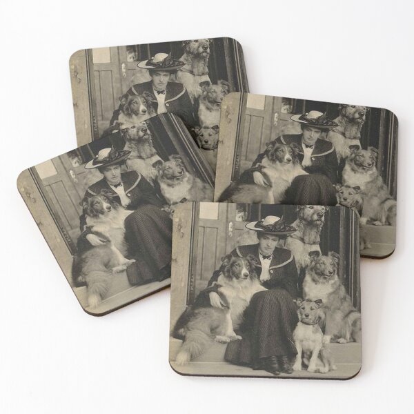 Item preview, Vintage dog horror photo strange woman Dogs retro pet  designed and sold by Coolstuff4you71.