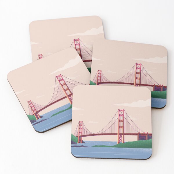 Item preview, San Francisco california travel poster designed and sold by Arctic frame studio.