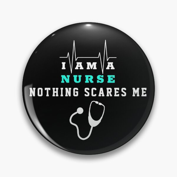 Item preview, Nothing Scares Me I Am A Nurse designed and sold by TINASTORESHOPE.