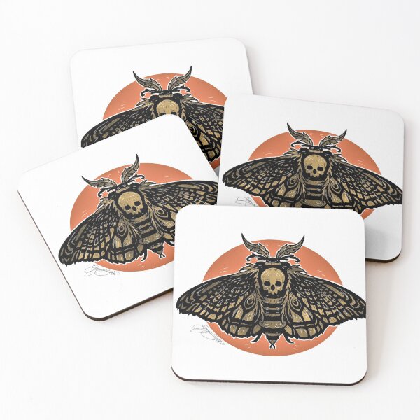 Item preview, Gothic Death Moth designed and sold by theSadartist.