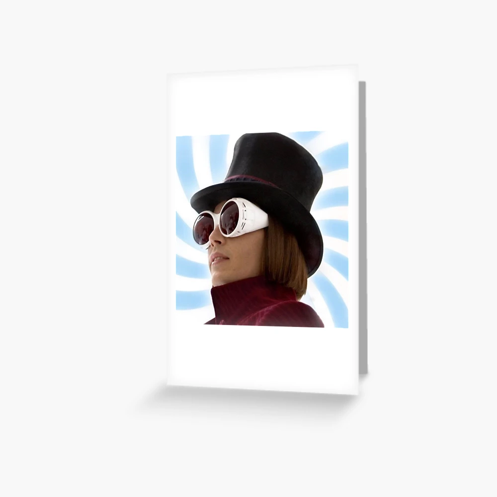 Willy Wonka Greeting Card for Sale by banabananaz