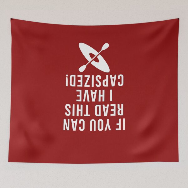 Item preview, If You Can Read This I Have Capsized, Whitewater Rafting Gift River Rat designed and sold by Vitrina ⭐⭐⭐⭐⭐.