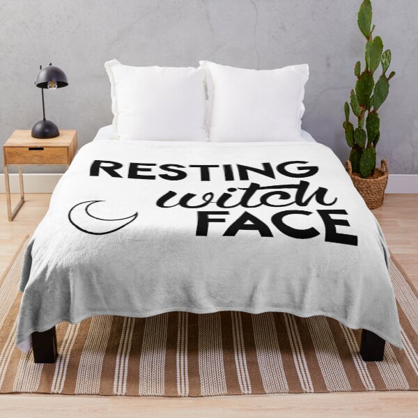 Item preview, RESTING WITCH FACE. designed and sold by hexianovae.