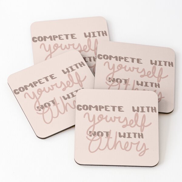 Item preview, Compete with your self, not with others  designed and sold by lolarb406.
