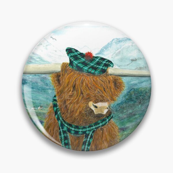 Item preview, highland cow Glendon designed and sold by Malc Sutherland.