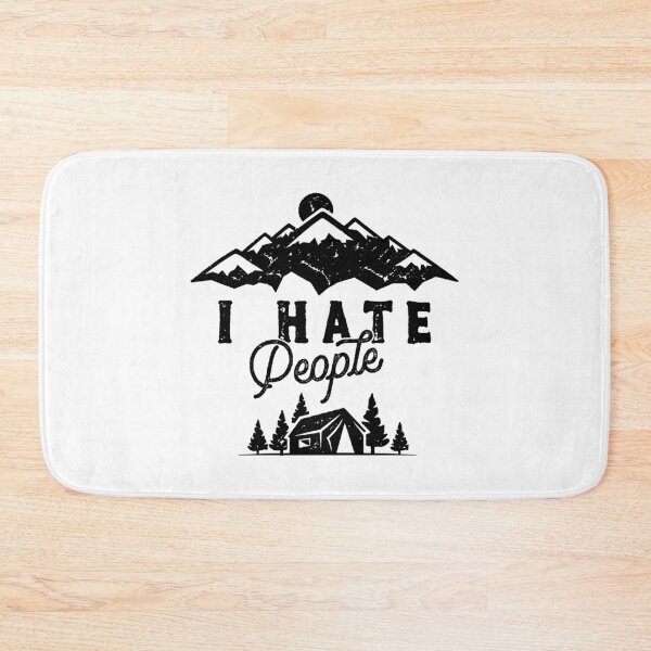 Item preview, I Hate People Vintage Camping Saying Outdoor Tent Mountains Hiking Gift designed and sold by Style4You24.