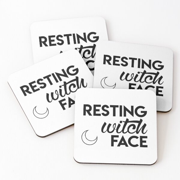 Item preview, RESTING WITCH FACE. designed and sold by hexianovae.