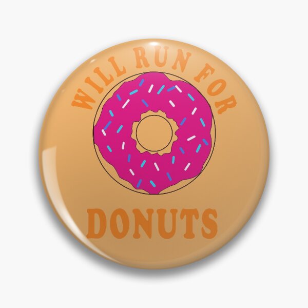 Item preview, Will Run for Donuts designed and sold by Adel Qasem.