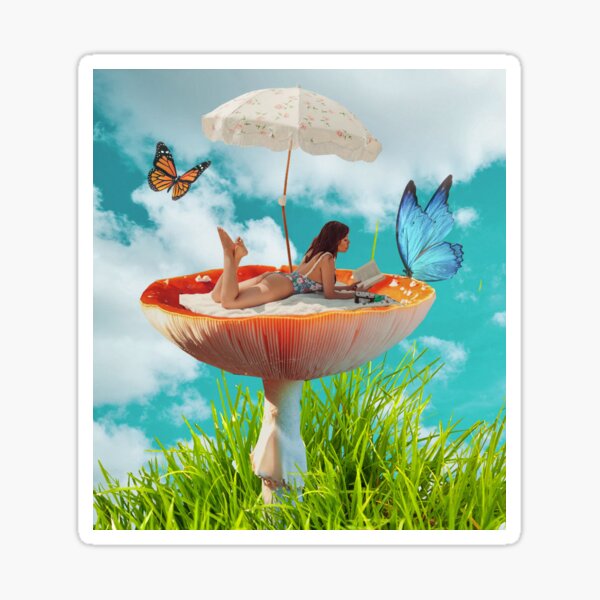 Item preview, mushroom fairy designed and sold by Maisie Kane.