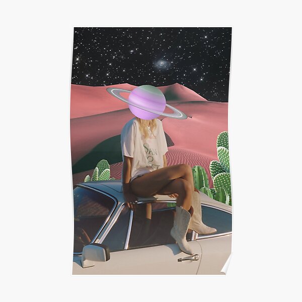 UFO girl Poster