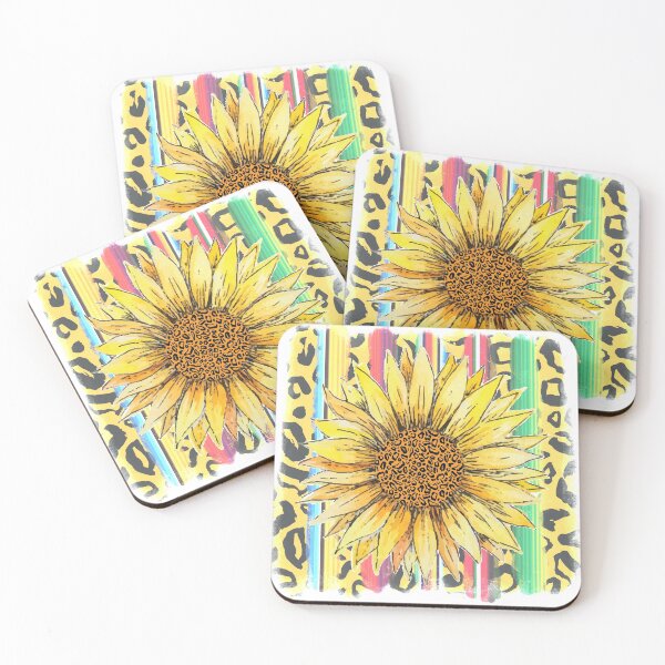 Item preview, Leopard Print Sunflower designed and sold by anabellstar design co.