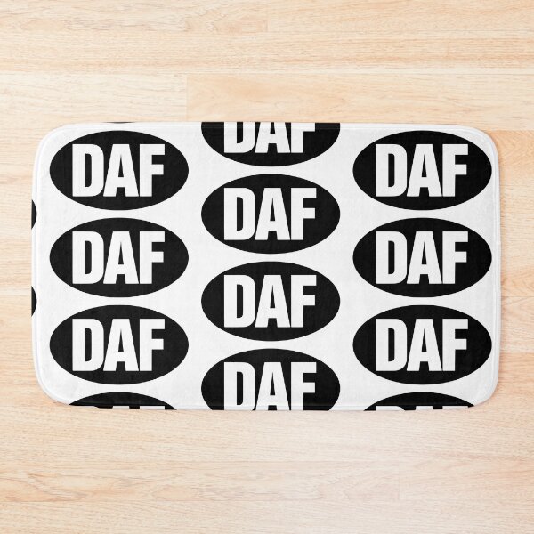 Item preview, DAF - White On Black. designed and sold by OriginalDP.