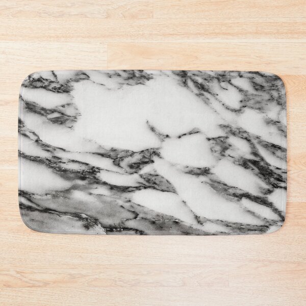 Item preview, White & Black Marble  designed and sold by ArtsyWishy.