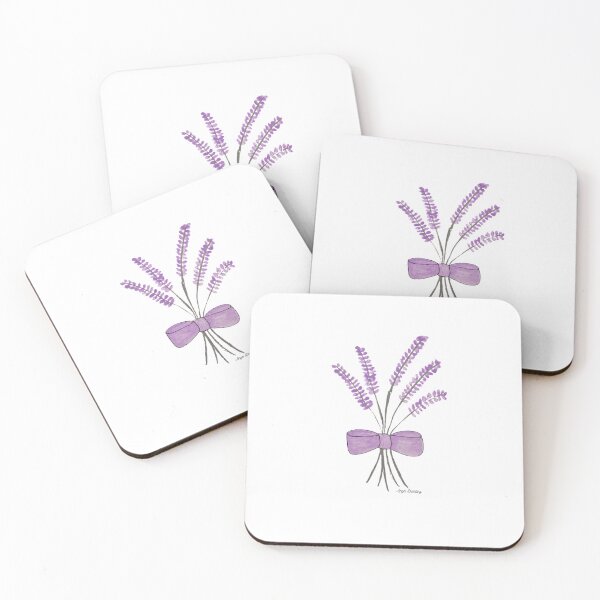 Item preview, lavender watercolor with purple bow designed and sold by angeldarkling.