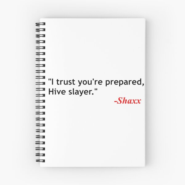 Item preview, Shaxx quote designed and sold by ExploreStore.