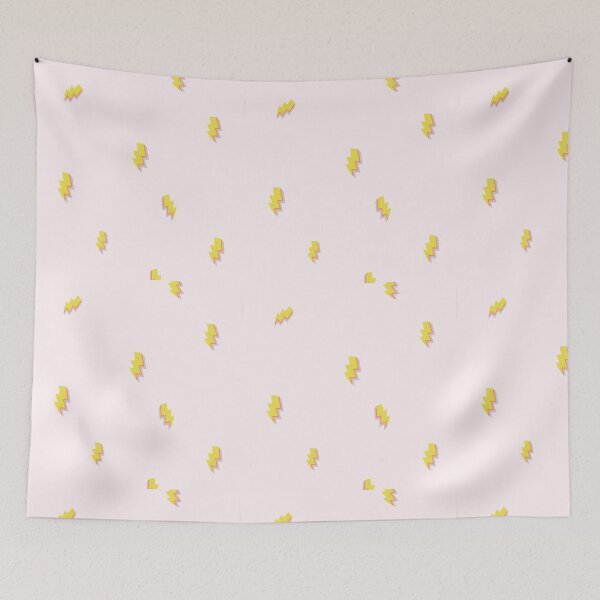 Item preview, pink with lightning bolts designed and sold by ashshaiv.