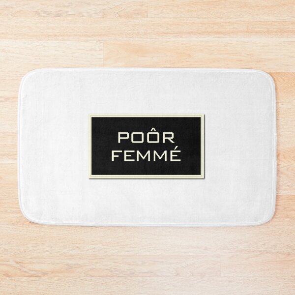 POOR FEMME Bath Mat