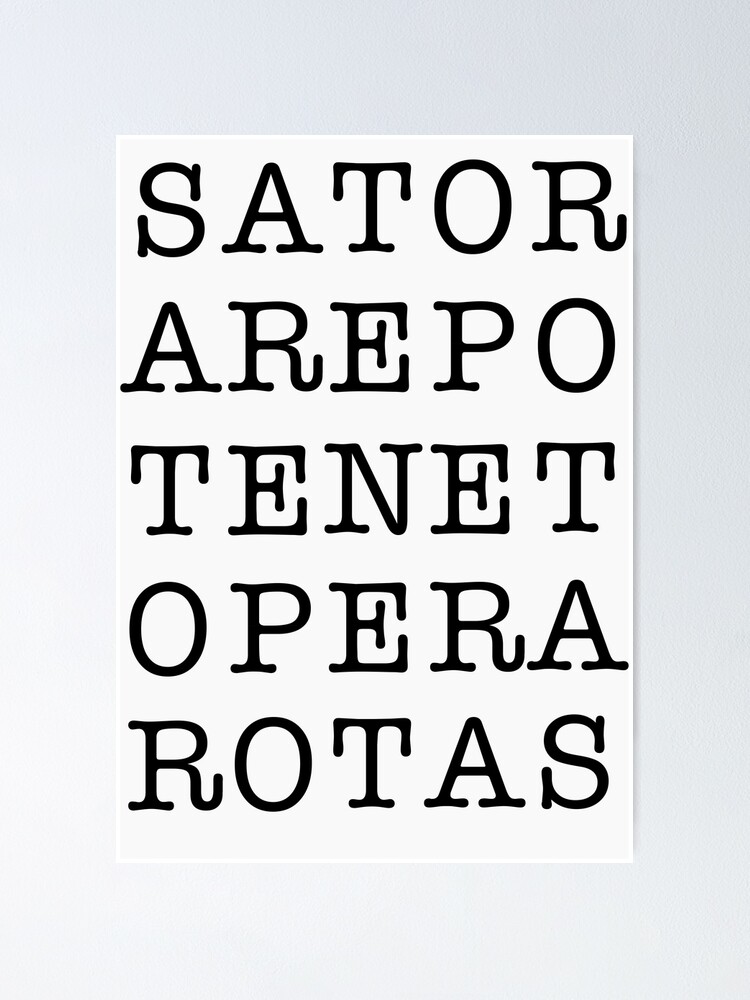 Sator Square palindrome ambigram sentence meaning reading Tattoo  word wikipedia trademark  Anyrgb
