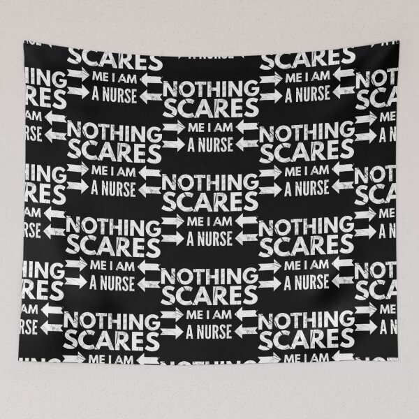 Item preview, Nothing Scares Me I Am A Nurse designed and sold by ^ H12021 ^.