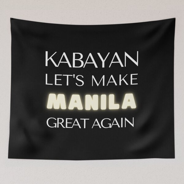Item preview, KABAYAN Lets Make Manila Great Again- Philippines Retro souvenirs for all Kabayans around the Word designed and sold by AmazingEcraft.