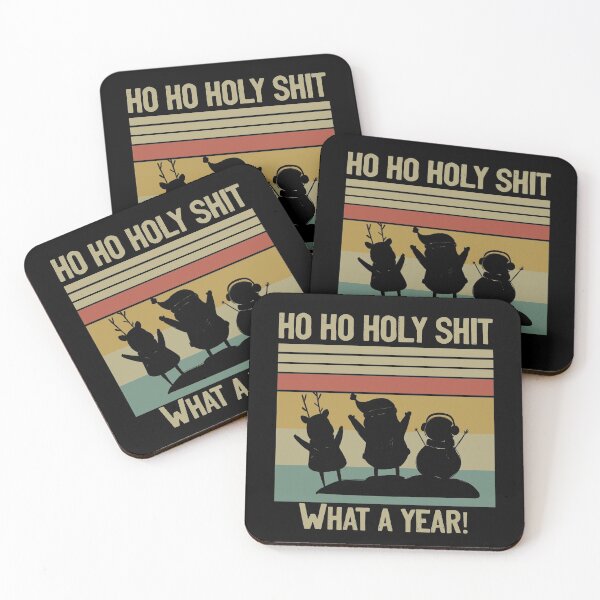 Item preview, Ho Ho Holy Shit What A Year christmas 2020 designed and sold by RedJazz.