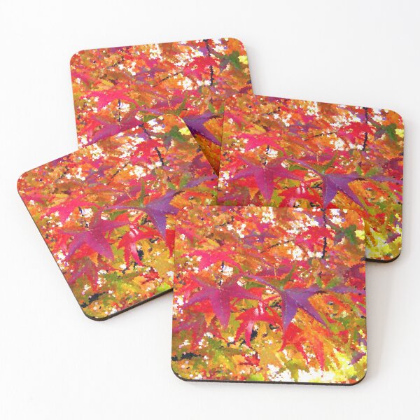 Item preview, Colorful Fall Leaves designed and sold by MathenaArt.