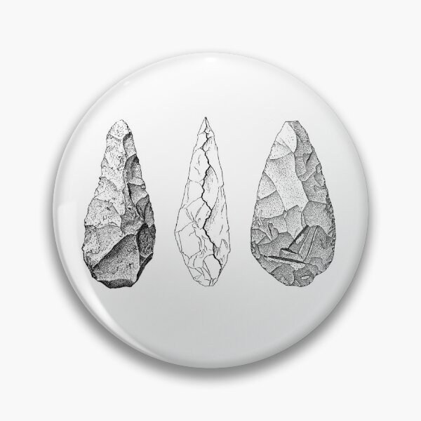 Item preview, Oldowan Hand-Axe, Lower Paleolithic Period, pre-historic,  designed and sold by ScienceSource.