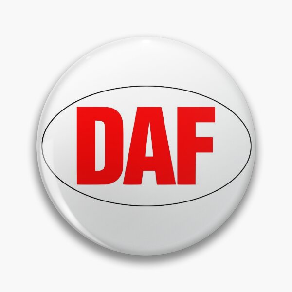 Item preview, DAF - Red On White. designed and sold by OriginalDP.