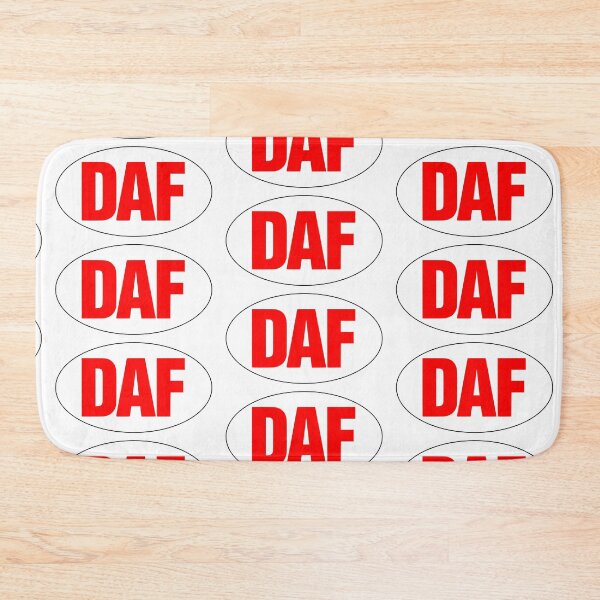 Item preview, DAF - Red On White. designed and sold by OriginalDP.