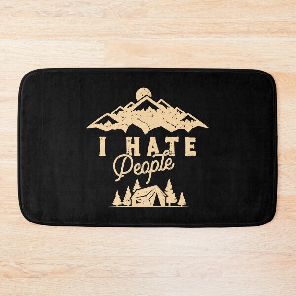 Item preview, I Hate People Vintage Camping Saying Outdoor Tent Mountains Hiking Gift designed and sold by Style4You24.