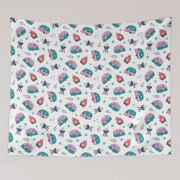 Item preview, Pink Caravans designed and sold by CuckooCards.