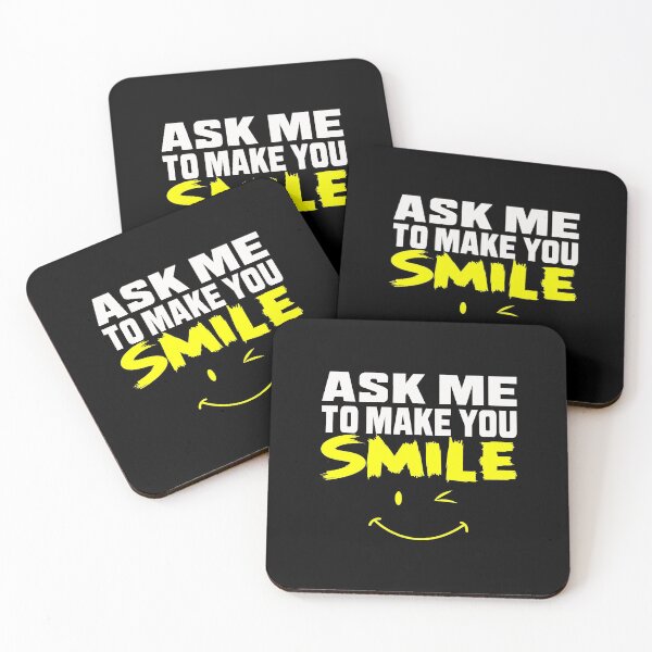 Item preview,  Ask me to make you smile designed and sold by Bachirdz.