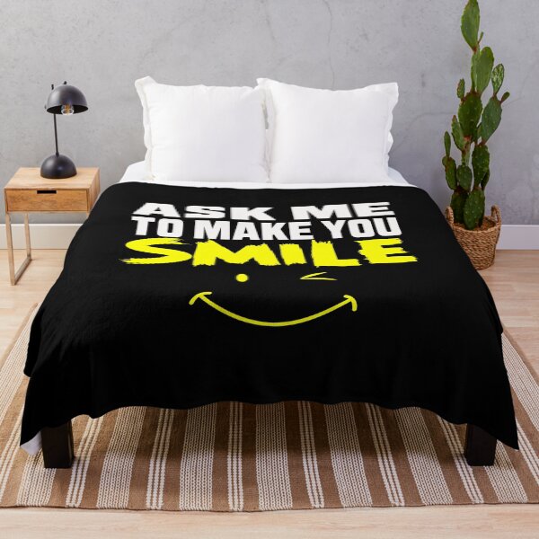 Item preview,  Ask me to make you smile designed and sold by Bachirdz.