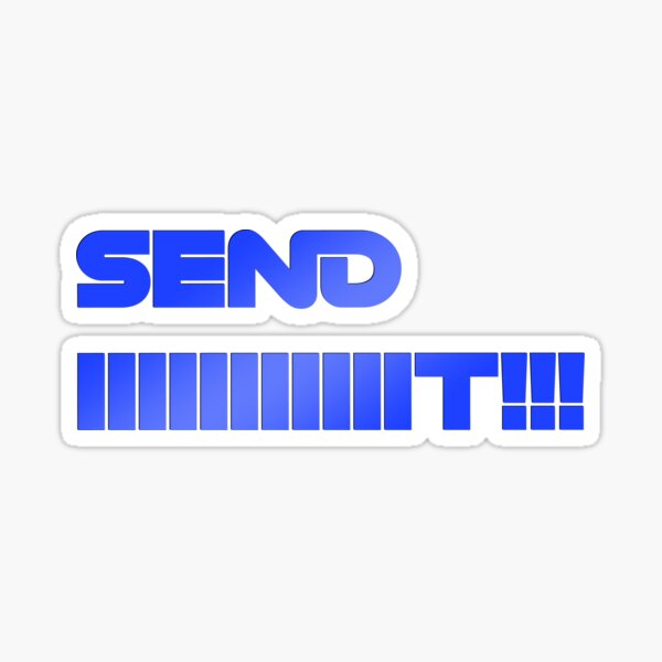 SEND IT Max Verstappen Sticker