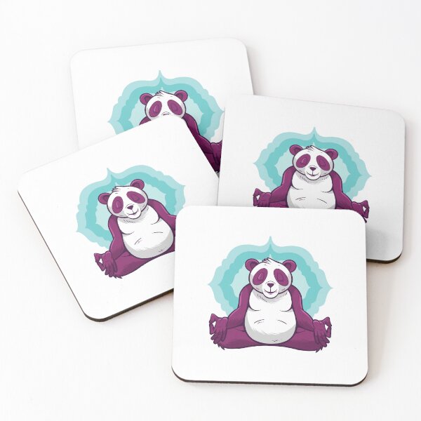 Item preview, Don't hate meditate  - cute panda designed and sold by youngdstag.