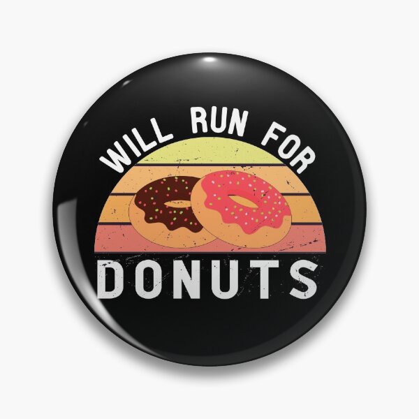 Item preview, Will Run For Donuts Vintage | Gift For Donuts Lover designed and sold by SuperFashion.