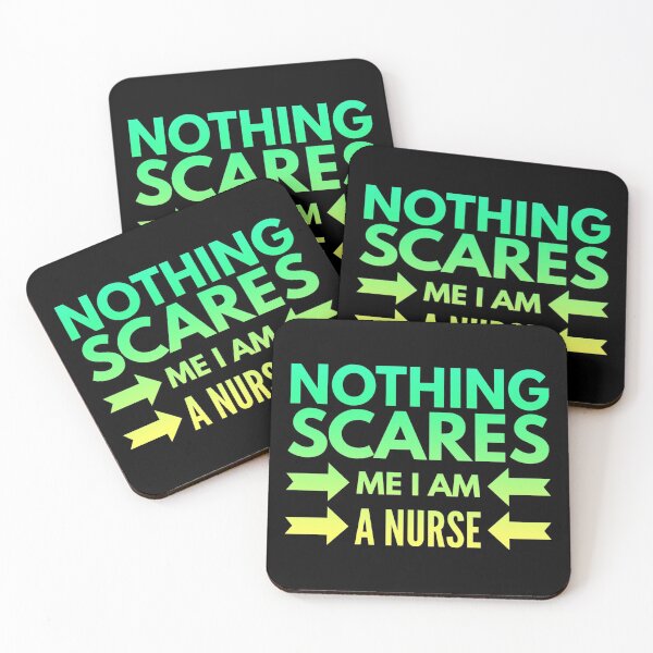 Item preview, Nothing Scares Me I Am A Nurse designed and sold by ^ H12021 ^.