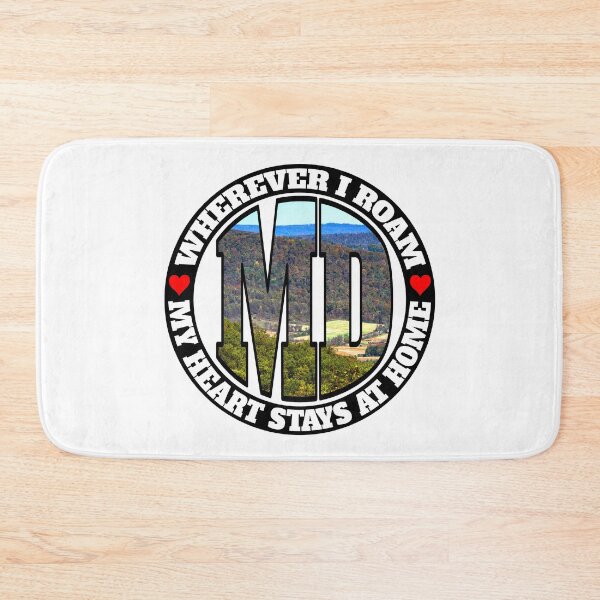 Item preview, Heart Stays Home - Maryland designed and sold by DonDota.