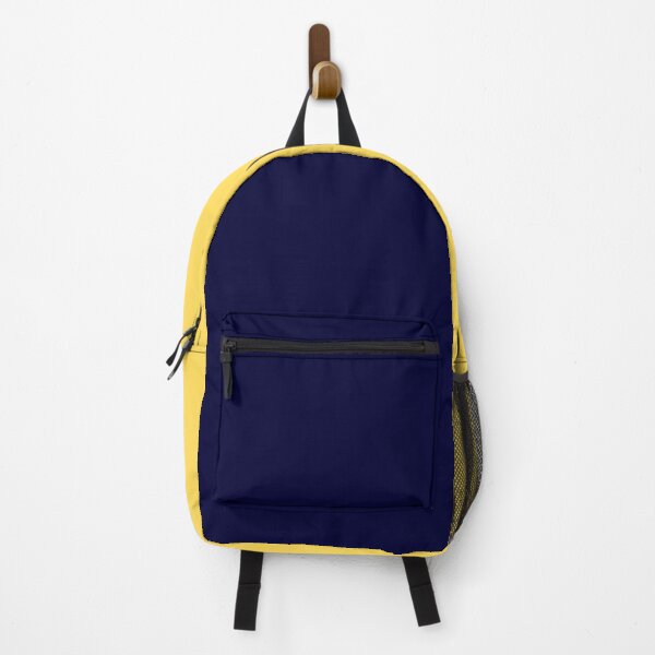 Item preview, Navy Blue And Mustard Yellow Half And Half designed and sold by rewstudio.