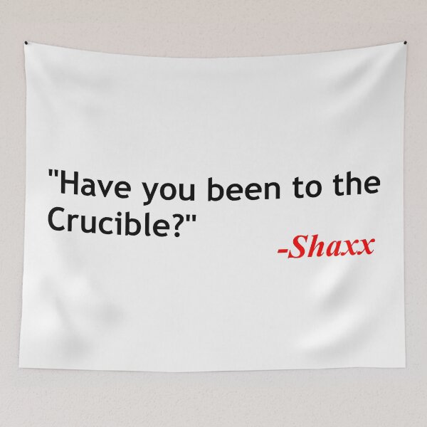 Item preview, Shaxx quote designed and sold by ExploreStore.